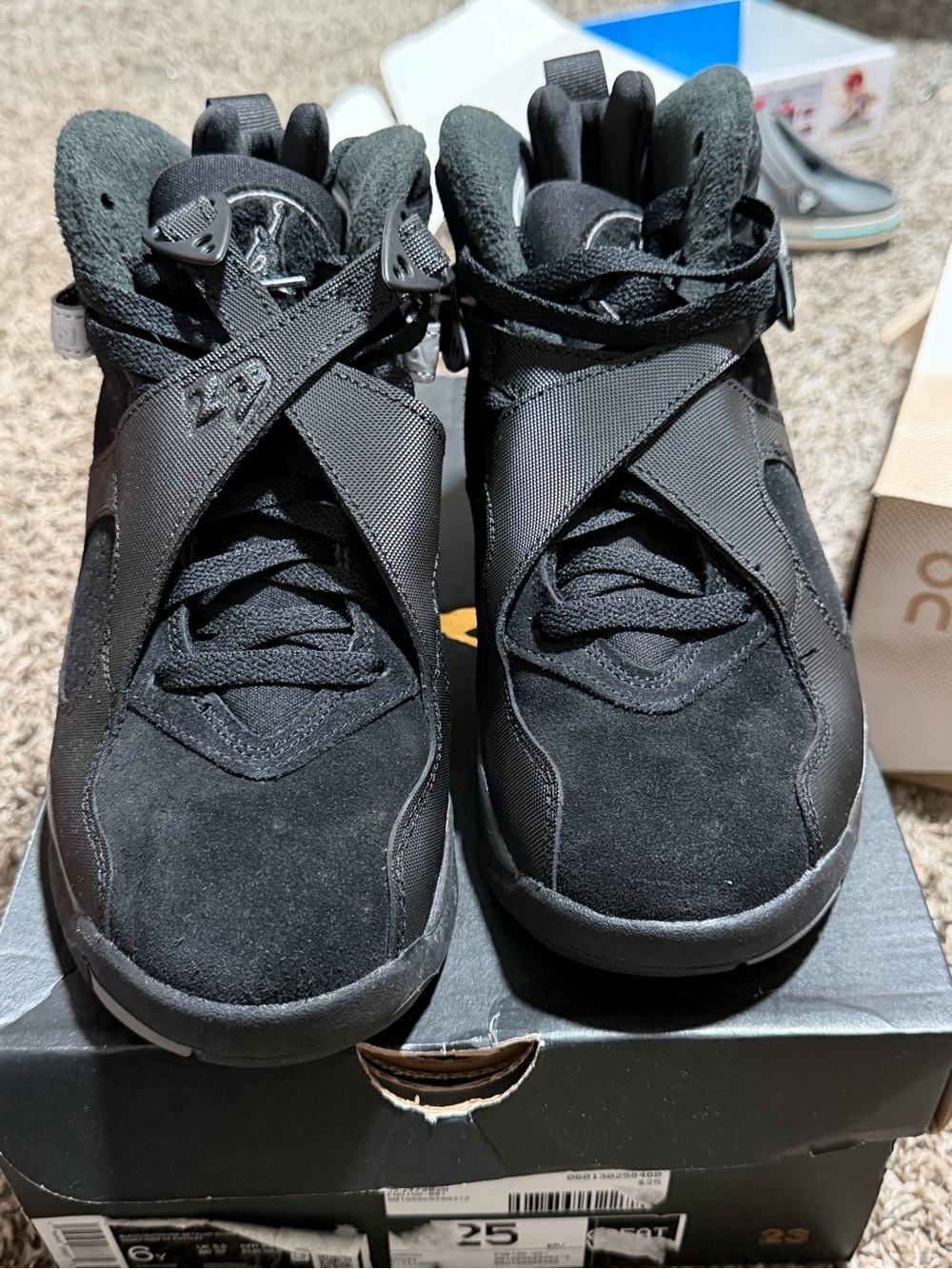 Jordan Kids Black Sneakers